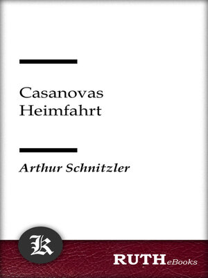 cover image of Casanovas Heimfahrt